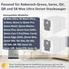 12 Stück Staubbeutel für Roborock Qrevo QV Produktbild-Vorschau 2