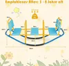 COSTWAY 3 Sitzer Schaukelwippe, Gartenwippe bis 100 kg Produktbild-Vorschau 5