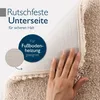 Beautissu Badematte rutschfest BeauMare FL, 120x70cm, Natur Produktbild-Vorschau 2