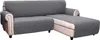 Topchances L Shape Sofa Covers, vodoodpudivý protiskluzový Náhled obrázku produktu 5