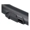 A close-up view of a black plastic component with an open access point. Produktbild-Vorschau