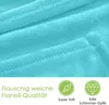 heimtexland ® Kuscheldecke SUPER SOFT Wohndecke Uni Flanell Produktbild-Vorschau 2