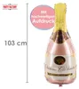 Folienballon Champagner rosa 100 cm Produktbild-Vorschau 5