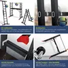 MASKO® Baugerüst mit Arbeitsbühne, Arbeitsgerüst 4in1 Produktbild-Vorschau 3