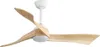 AIORBER Ventilateur de plafond, 52", 18W LED, dimmable en Voir les images du produit 2