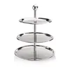 Etagère 3 étages acier chrome-nickel argent 46 cm Voir les images du produit 1
