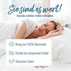 Extra dickes Kopfkissen 1600g 100% neue sibirische Federn Produktbild-Vorschau 5
