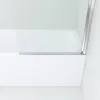 AQUALAVOS Duschwand Badewannenaufsatz 80x140cm Produktbild-Vorschau 6
