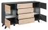 Designer Luxus Modern Kommode Holzmöbel Wohnzimmer Produktbild-Vorschau 1