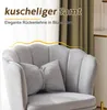 MODFU Esszimmerstühle Polsterstuhl(6 Stuhl) Armlehnensessel Produktbild-Vorschau 3