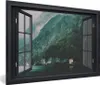 MuchoWow® MuchoWow® Gerahmtes Poster Aussicht - Wasser - Produktbild-Vorschau 1