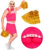 Beer Leader – humorvolles Cheerleader-Kostüm für Herren mit Produktbild-Vorschau 2