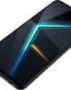 A close-up, angled view of a smartphone screen displaying a colorful, abstract wallpaper. Náhled obrázku produktu
