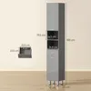 Mobile da bagno kleankin, mobile alto con ripiano Anteprima dell’immagine prodotto 3