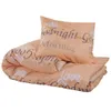 Bettwäsche-Set Rosa 240x220 cm Baumwolle Produktbild-Vorschau 3