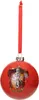 A red Christmas ornament with the Gryffindor crest from Harry Potter. Produktbild-Vorschau