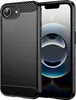A black phone case is shown with a smartphone inside. Náhled obrázku produktu