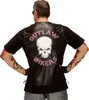 Rocker Lederweste Motorrad Rockerweste XL 54 Produktbild-Vorschau 8