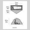 MSR Hubba NX Tent, Kuppelzelt, 1 Person(en), Grau Produktbild-Vorschau 7