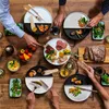 Gourmet grilovací tanier Bourgini chefs dinner party - 4 až Náhľad obrázku produktu 10
