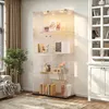 ProximaX Doppeltürige Vitrine 78,5x35x163 cm – 4 Regale, Produktbild-Vorschau 12