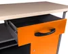 ONDIS24 Werkbank Klaus 120 cm orange Höhe 85 cm Produktbild-Vorschau 5