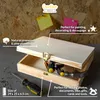 Creative Deco Holzkiste mit Deckel Erinnerungsbox - 29 x 25 Produktbild-Vorschau 3