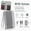 RFID Reiseorganizer für Reisepass Karten Bargeld mit Produktbild-Vorschau 3