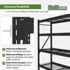 Schwerlastregal Enno 180x190x60 cm 3200 kg aus Stahl Produktbild-Vorschau 4