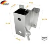 Porta ombrellone a parete in acciaio inox per balcone Porta Anteprima dell’immagine prodotto 3