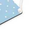 Mr. & Mrs. Panda Schild Bären mit Hut DIN A5 - Blau Pastell Produktbild-Vorschau 3