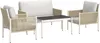 Set di mobili da giardino Outsunny in polyrattan set da Anteprima dell’immagine prodotto 1