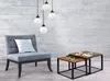 Stolik Kawowy Ława Stół Zestaw Stolików 2W1 Loft Industrial Podgląd zdjęcia produktu 4