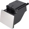 A black and silver coffee grounds container for a coffee machine. Produktbild-Vorschau