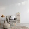 Komoda Relaxdays, rozměry: 94 x 31 x 30 cm, 4 látkové Náhled obrázku produktu 2