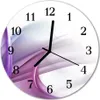 Glasuhr Wanduhr Küchenuhr Echt-Glas 30fi cm Abstrakt Produktbild-Vorschau 1