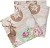 Tissue Serviette Waldemar, 3-lagig, 40 x 40 cm, 100 Stück - Produktbild-Vorschau 3