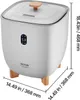 VEVOR podgrzewacz do ręczników w wiadrze 25 L z Podgląd zdjęcia produktu 8