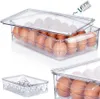Vilde kontajner na vajcia Box na vajcia Úložný box na Náhľad obrázku produktu 1