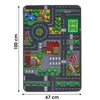Spielteppich Verkehr Straßenteppich 67x100 cm für Produktbild-Vorschau 5