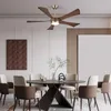 Stropný ventilátor AIORBER LED so svetlom, 132 cm, s Náhľad obrázku produktu 5