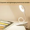 Leselampe,dimmbar Schwanenhals Clip Lampe,Tragbares Bett Produktbild-Vorschau 5