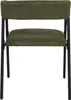 Fauteuil Design Cotele Scott Vert - Lot De 2 Voir les images du produit 4