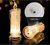 LED Dekokerze 5x11cm batteriebetrieben transparent Produktbild-Vorschau 5