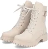 Rieker Winterstiefeletten Damen Textil & Synthetik Beige Produktbild-Vorschau 11