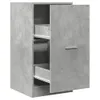 vidaXL Apothekerschrank Betongrau 40x41x77,5 cm Produktbild-Vorschau 1