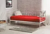 Lit simple MARGOT - 90x200, blanc Voir les images du produit 2