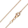 MATERIA Damen Halskette rosegold aus 925 Silber vergoldet Produktbild-Vorschau 1