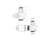 SCHULTE Thermostatventil-Set Durchgang 1/2 chrom 7063002" Produktbild-Vorschau 2