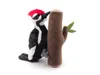 Specht mit Baumstamm 27 cm Kuscheltier Vogel Uni-Toys Produktbild-Vorschau 2